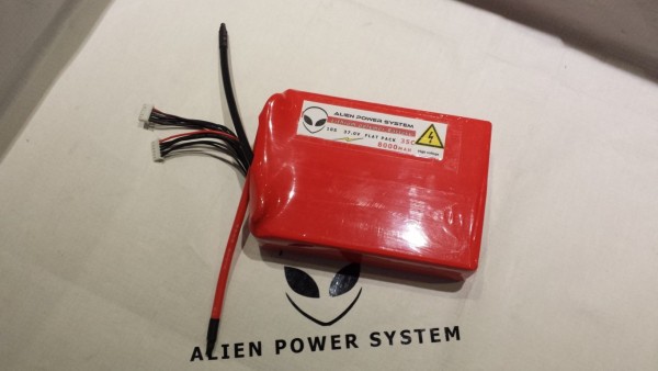 APS 10S 8000mAh 35C LiPo battery - Flat construction